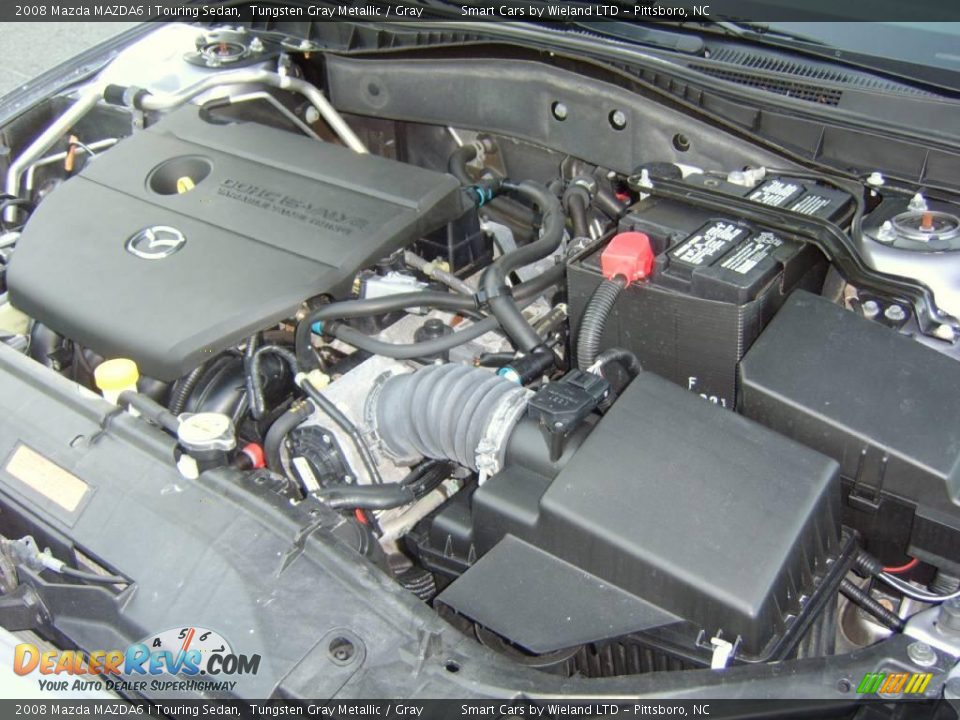 2008 Mazda MAZDA6 i Touring Sedan Tungsten Gray Metallic / Gray Photo #25