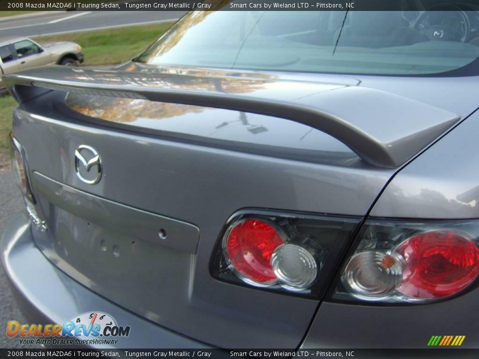 2008 Mazda MAZDA6 i Touring Sedan Tungsten Gray Metallic / Gray Photo #27