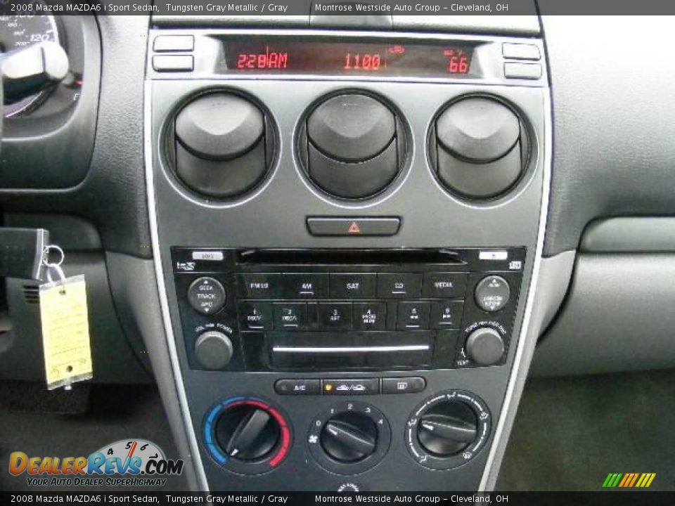 2008 Mazda MAZDA6 i Sport Sedan Tungsten Gray Metallic / Gray Photo #19