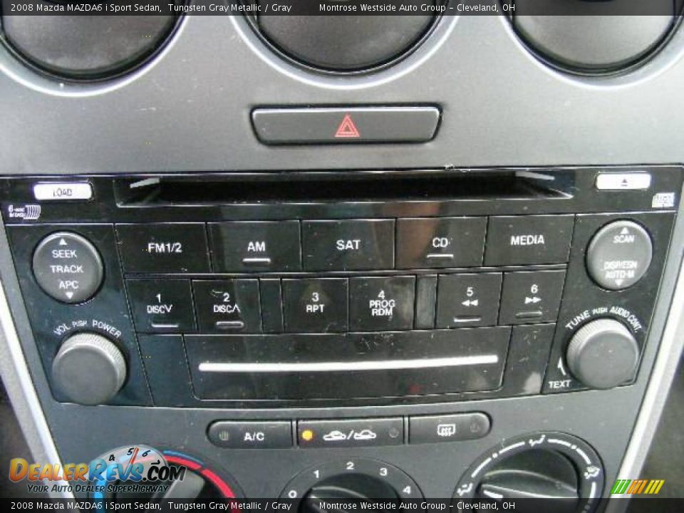 2008 Mazda MAZDA6 i Sport Sedan Tungsten Gray Metallic / Gray Photo #21