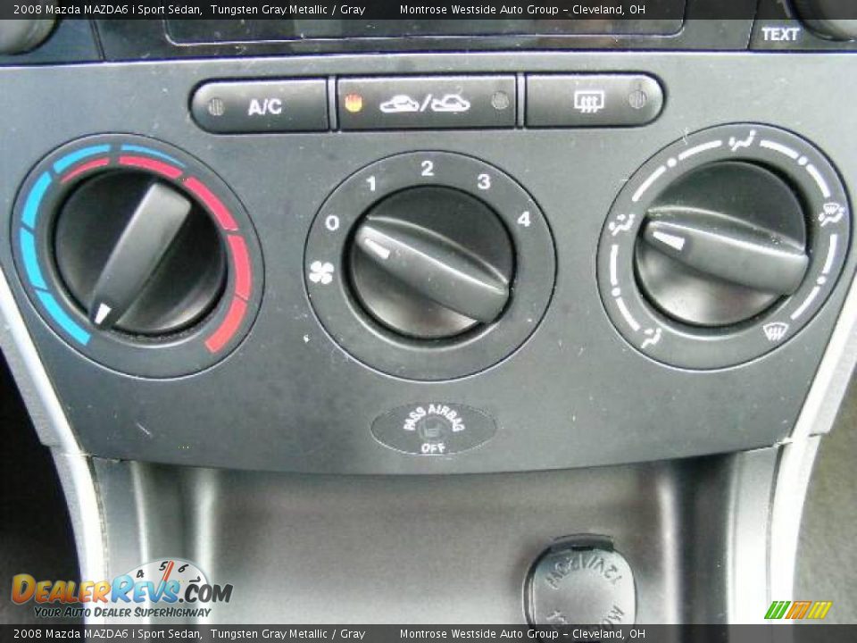 2008 Mazda MAZDA6 i Sport Sedan Tungsten Gray Metallic / Gray Photo #22
