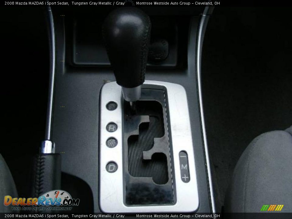 2008 Mazda MAZDA6 i Sport Sedan Tungsten Gray Metallic / Gray Photo #23