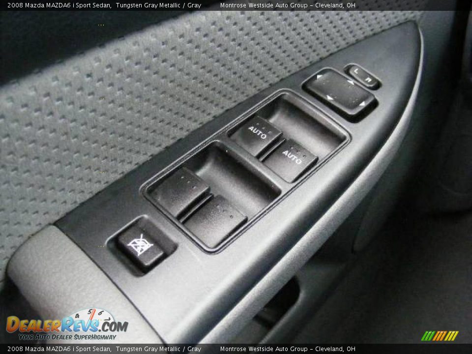 2008 Mazda MAZDA6 i Sport Sedan Tungsten Gray Metallic / Gray Photo #24
