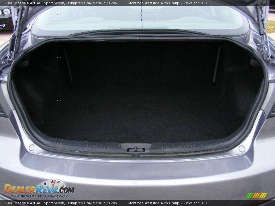2008 Mazda MAZDA6 i Sport Sedan Tungsten Gray Metallic / Gray Photo #26