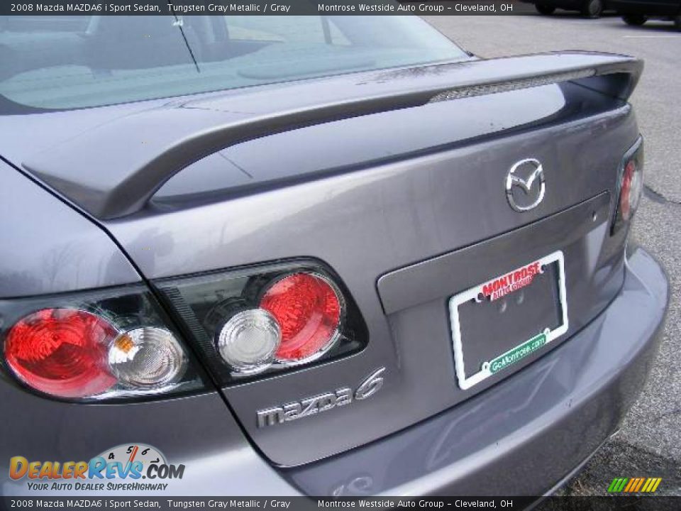 2008 Mazda MAZDA6 i Sport Sedan Tungsten Gray Metallic / Gray Photo #27