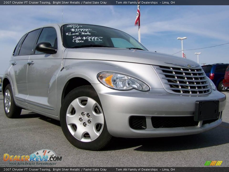 2007 Chrysler PT Cruiser Touring Bright Silver Metallic / Pastel Slate Gray Photo #1