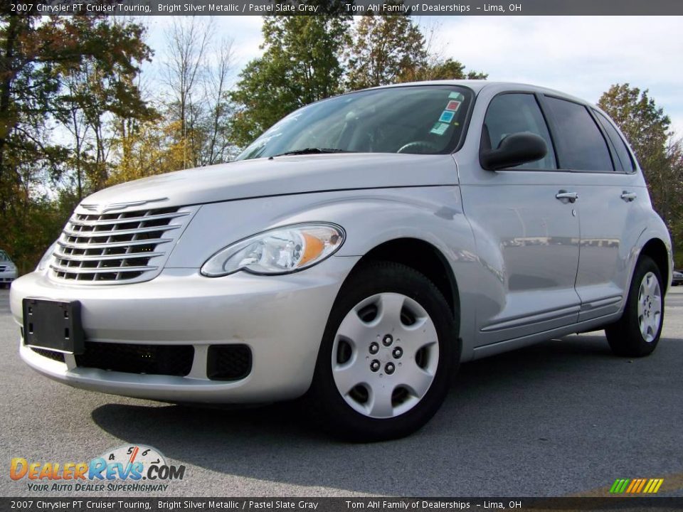 2007 Chrysler PT Cruiser Touring Bright Silver Metallic / Pastel Slate Gray Photo #4