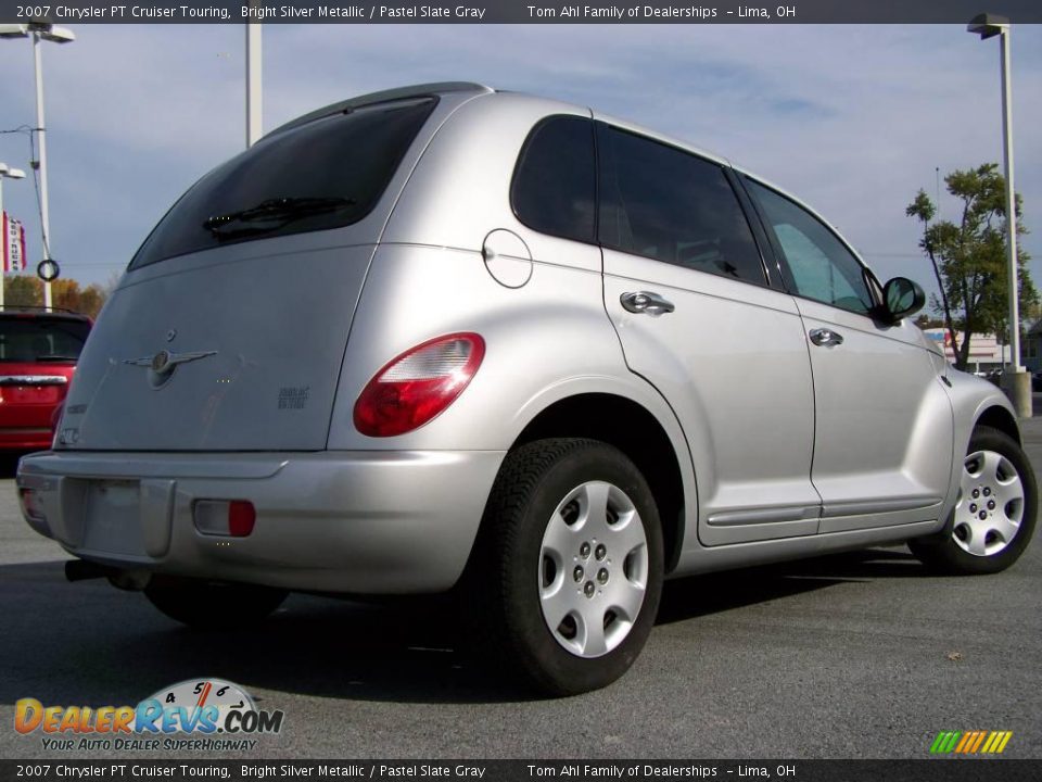2007 Chrysler PT Cruiser Touring Bright Silver Metallic / Pastel Slate Gray Photo #6