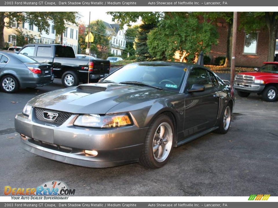 2003 Ford Mustang GT Coupe Dark Shadow Grey Metallic / Medium Graphite Photo #1