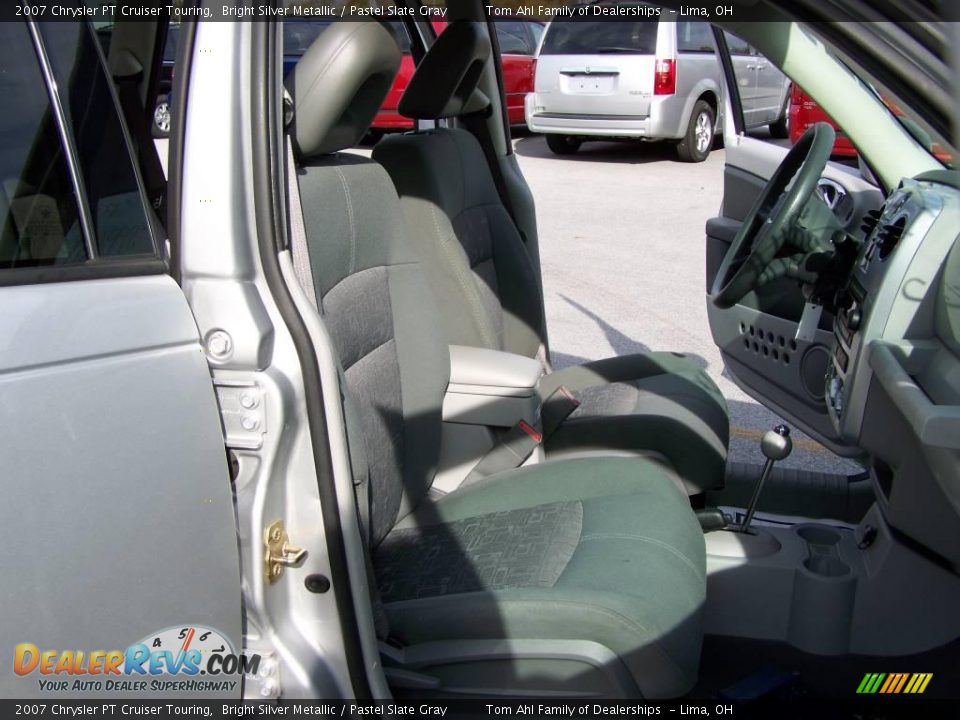 2007 Chrysler PT Cruiser Touring Bright Silver Metallic / Pastel Slate Gray Photo #11