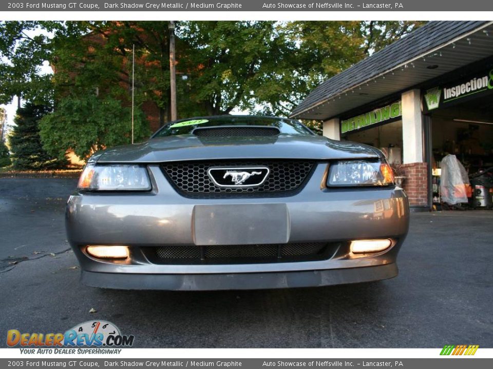 2003 Ford Mustang GT Coupe Dark Shadow Grey Metallic / Medium Graphite Photo #3