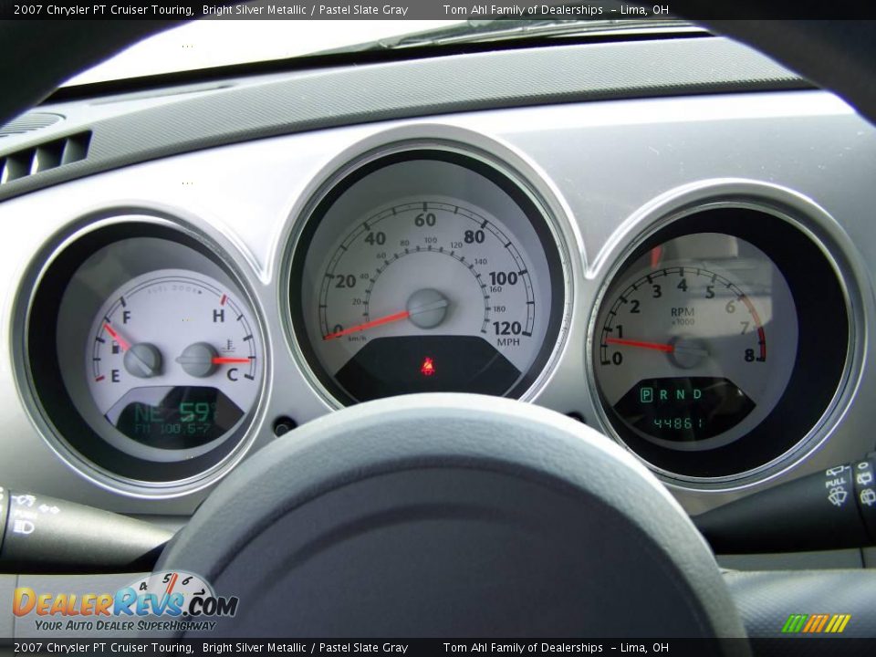 2007 Chrysler PT Cruiser Touring Bright Silver Metallic / Pastel Slate Gray Photo #14