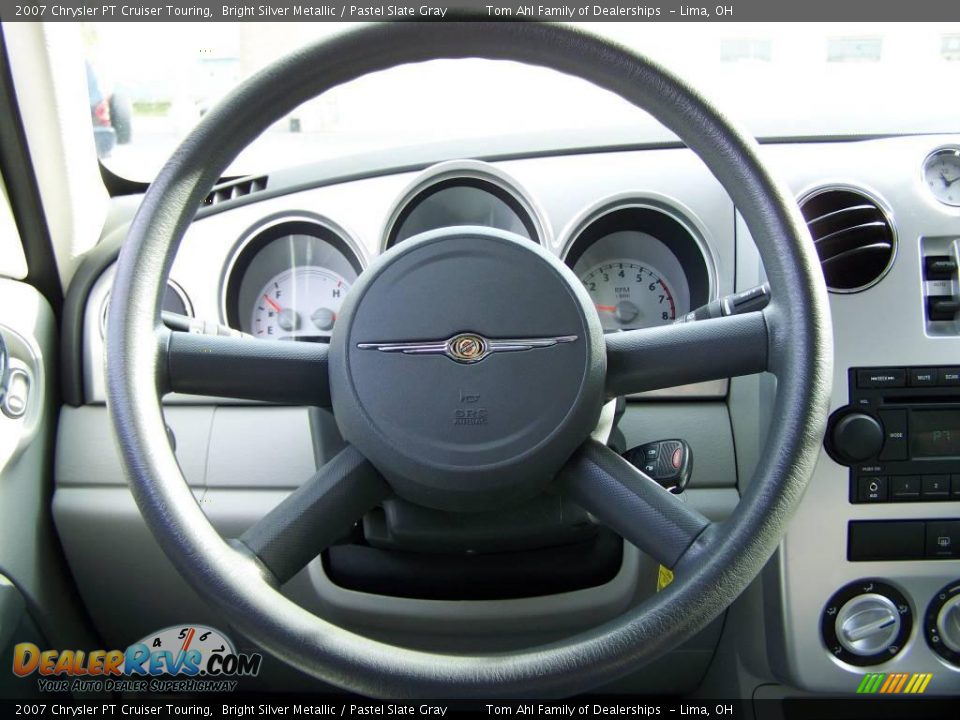 2007 Chrysler PT Cruiser Touring Bright Silver Metallic / Pastel Slate Gray Photo #15