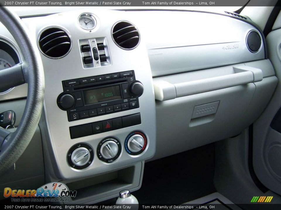 2007 Chrysler PT Cruiser Touring Bright Silver Metallic / Pastel Slate Gray Photo #16