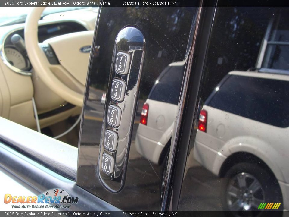 2006 Ford Explorer Eddie Bauer 4x4 Oxford White / Camel Photo #7