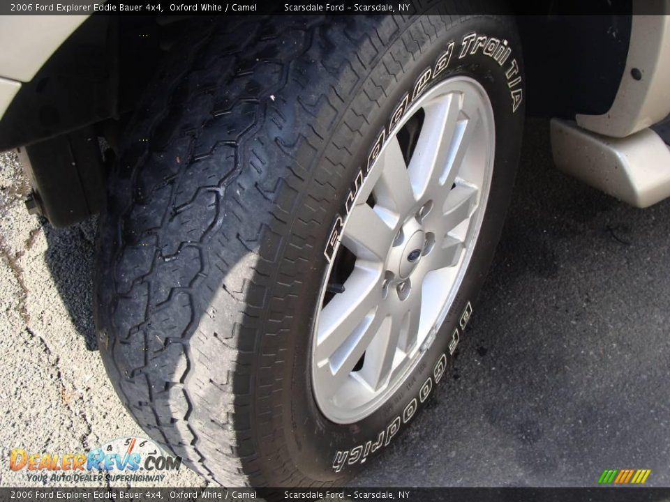 2006 Ford Explorer Eddie Bauer 4x4 Oxford White / Camel Photo #8