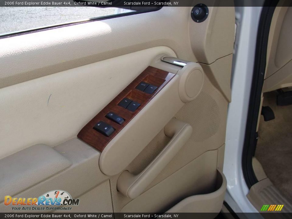 2006 Ford Explorer Eddie Bauer 4x4 Oxford White / Camel Photo #10