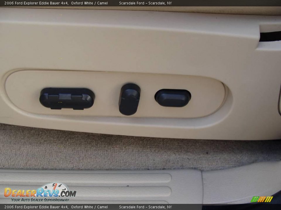 2006 Ford Explorer Eddie Bauer 4x4 Oxford White / Camel Photo #12