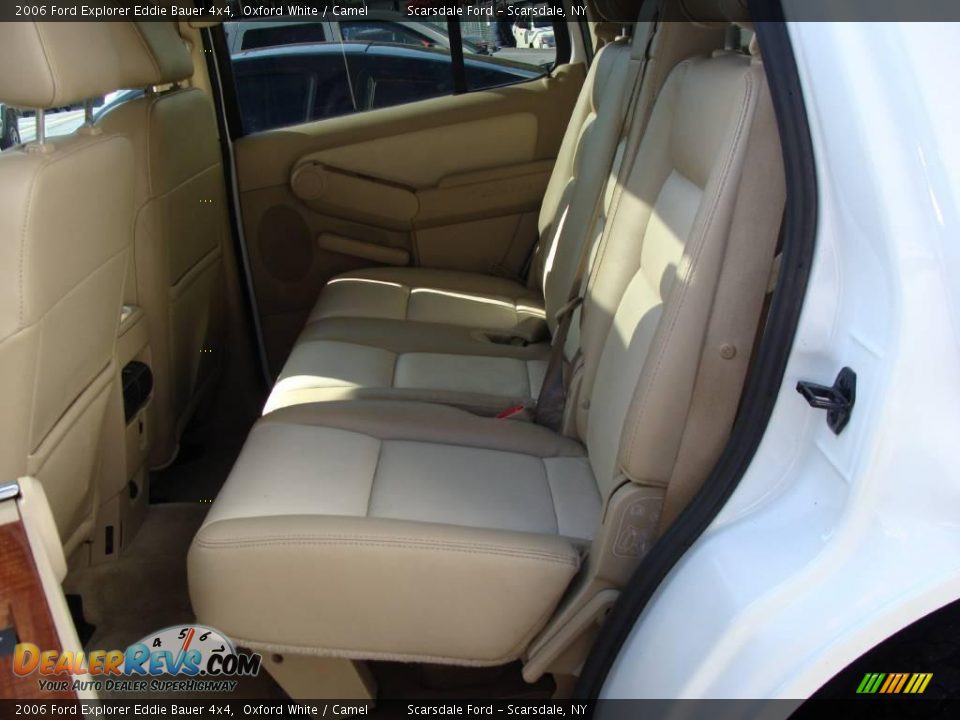 2006 Ford Explorer Eddie Bauer 4x4 Oxford White / Camel Photo #16