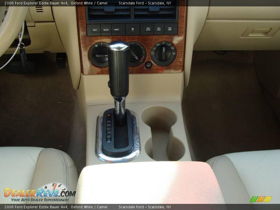 2006 Ford Explorer Eddie Bauer 4x4 Oxford White / Camel Photo #21