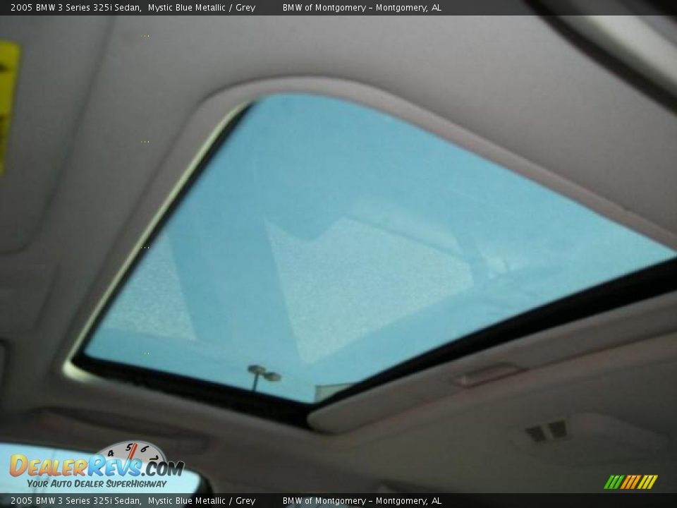 2005 BMW 3 Series 325i Sedan Mystic Blue Metallic / Grey Photo #11