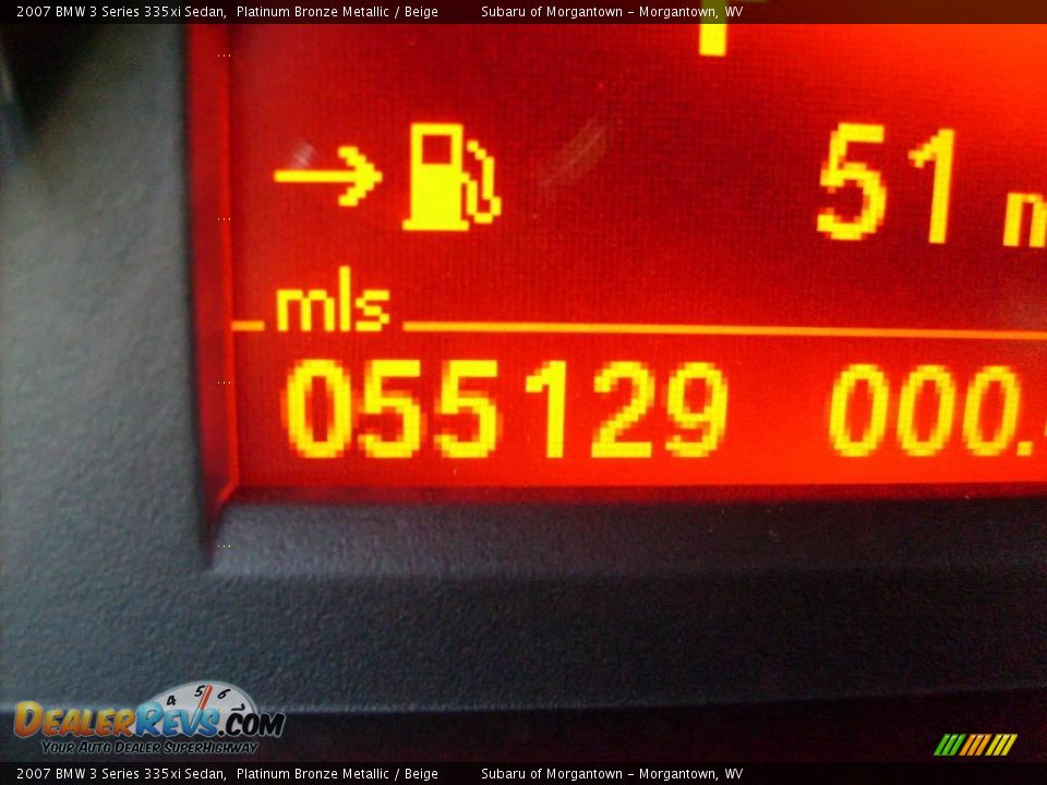 2007 BMW 3 Series 335xi Sedan Platinum Bronze Metallic / Beige Photo #20
