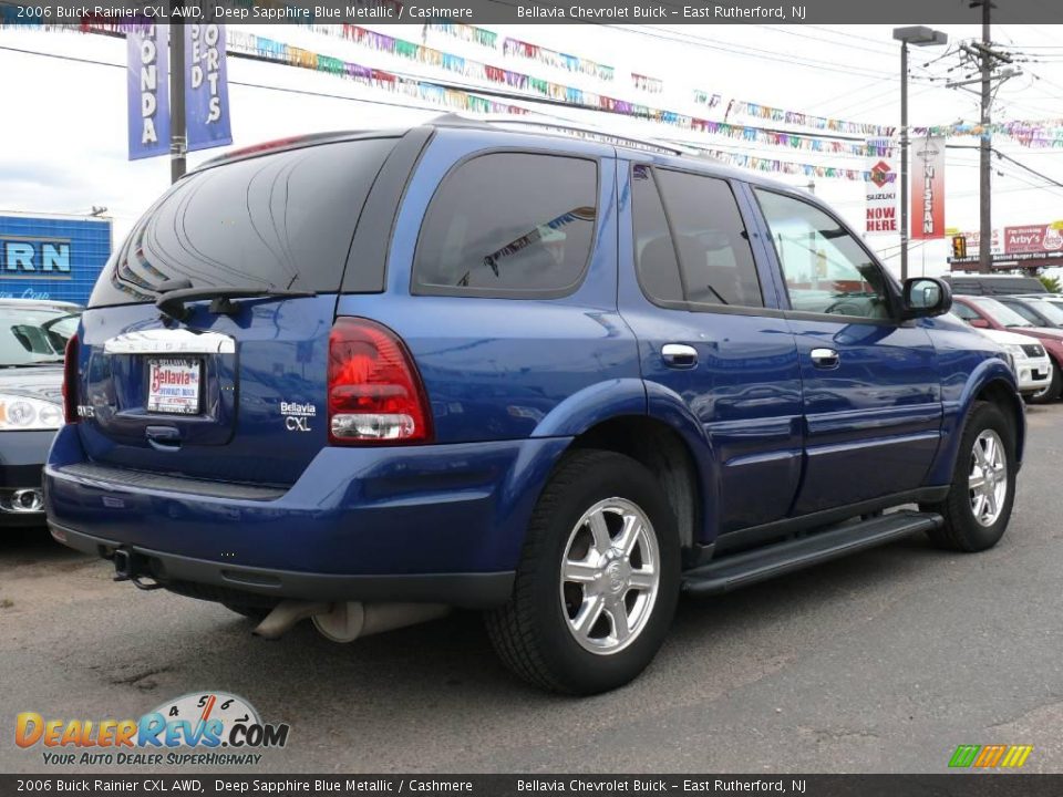 2006 Buick Rainier CXL AWD Deep Sapphire Blue Metallic / Cashmere Photo #4