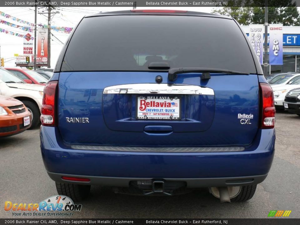 2006 Buick Rainier CXL AWD Deep Sapphire Blue Metallic / Cashmere Photo #5