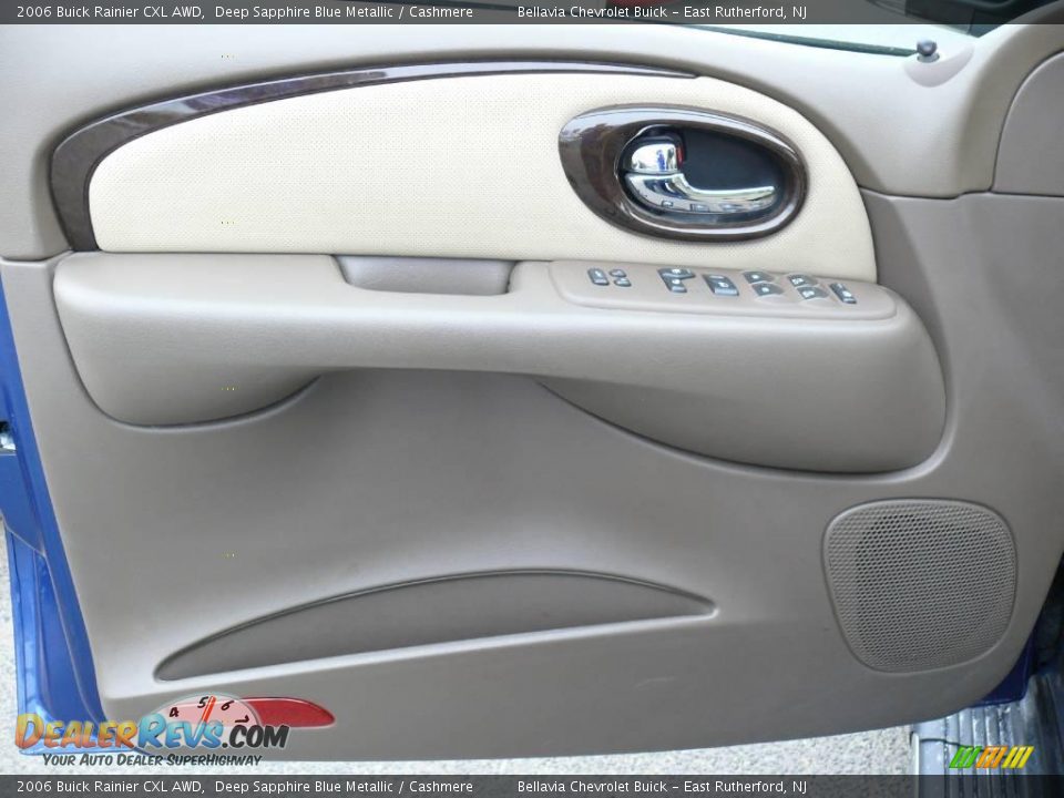 2006 Buick Rainier CXL AWD Deep Sapphire Blue Metallic / Cashmere Photo #6