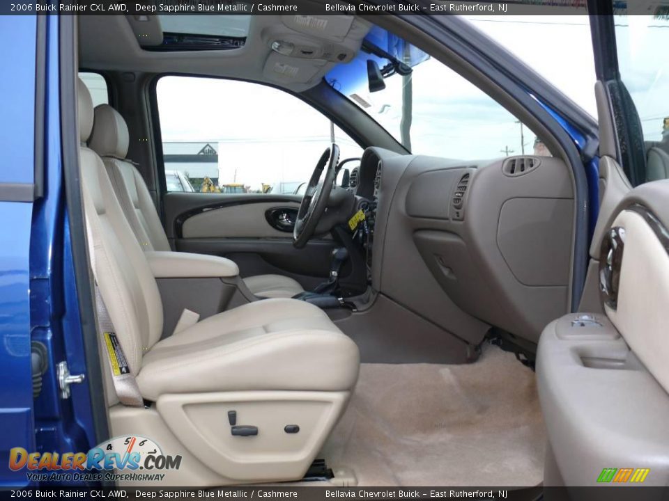2006 Buick Rainier CXL AWD Deep Sapphire Blue Metallic / Cashmere Photo #8