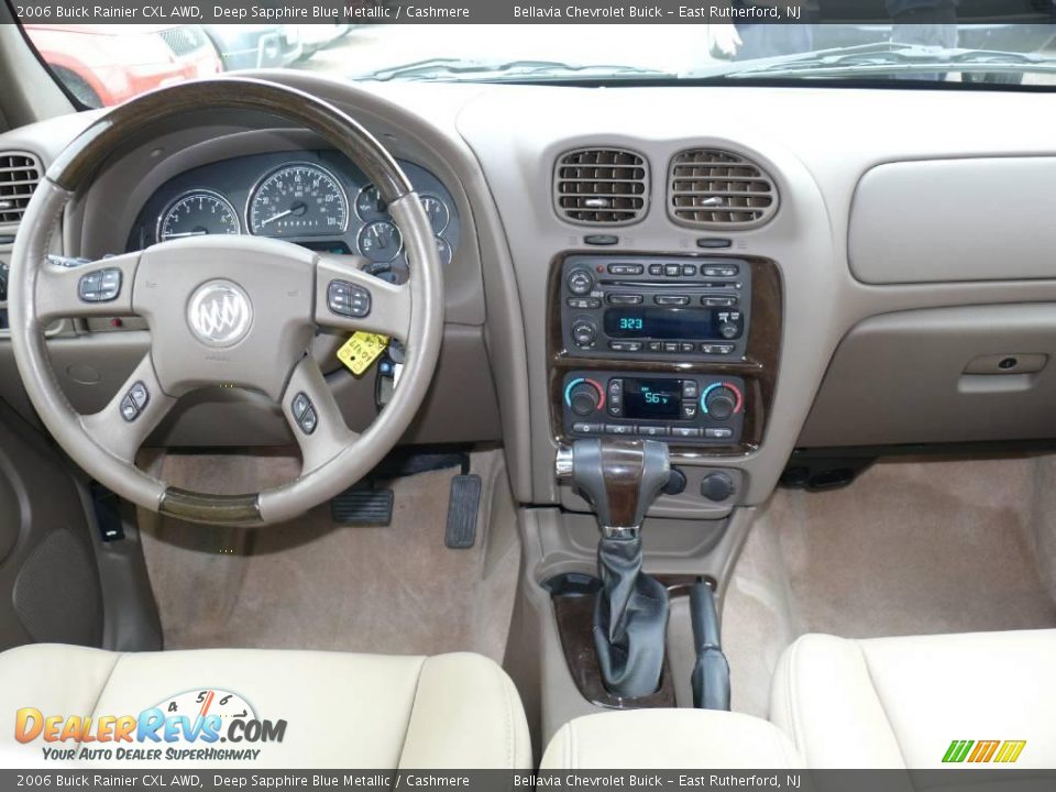 2006 Buick Rainier CXL AWD Deep Sapphire Blue Metallic / Cashmere Photo #9