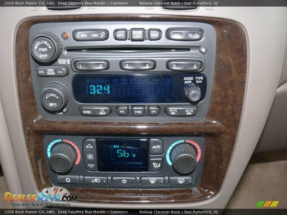 2006 Buick Rainier CXL AWD Deep Sapphire Blue Metallic / Cashmere Photo #10