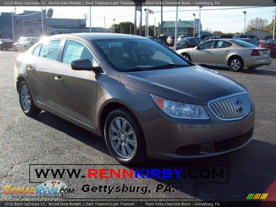 2010 Buick LaCrosse CX Mocha Steel Metallic / Dark Titanium/Light Titanium Photo #1