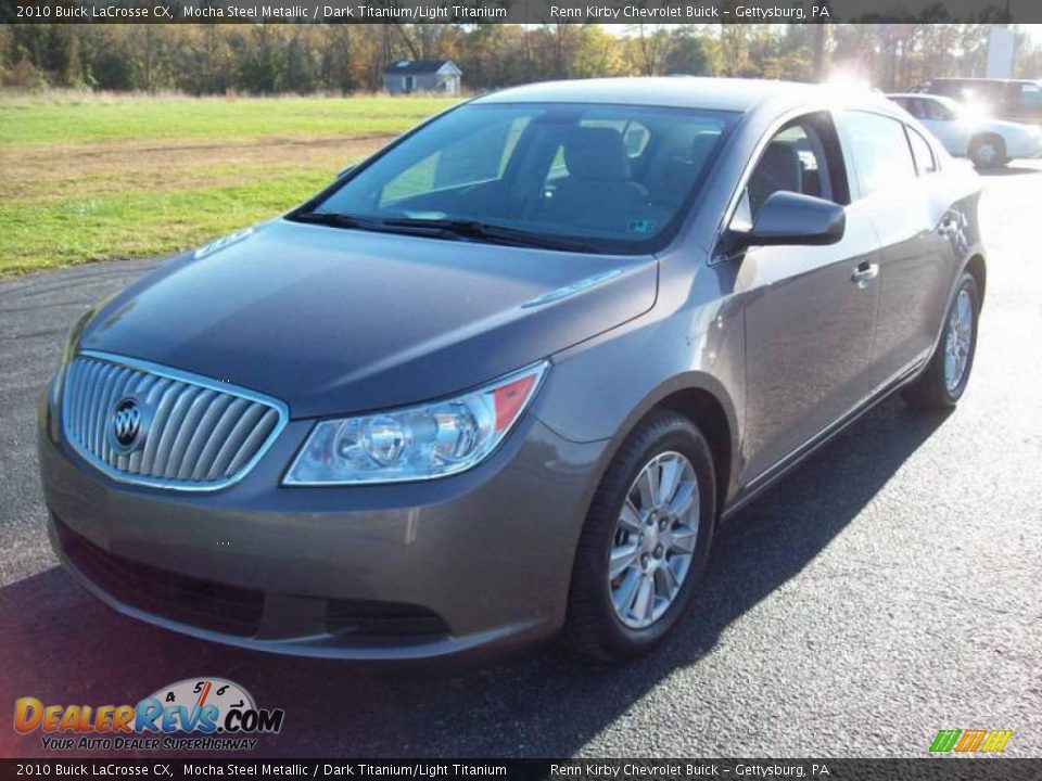 2010 Buick LaCrosse CX Mocha Steel Metallic / Dark Titanium/Light Titanium Photo #2