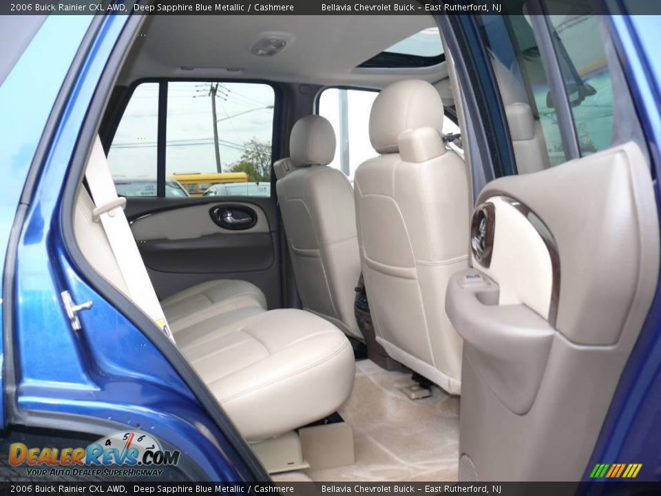 2006 Buick Rainier CXL AWD Deep Sapphire Blue Metallic / Cashmere Photo #12