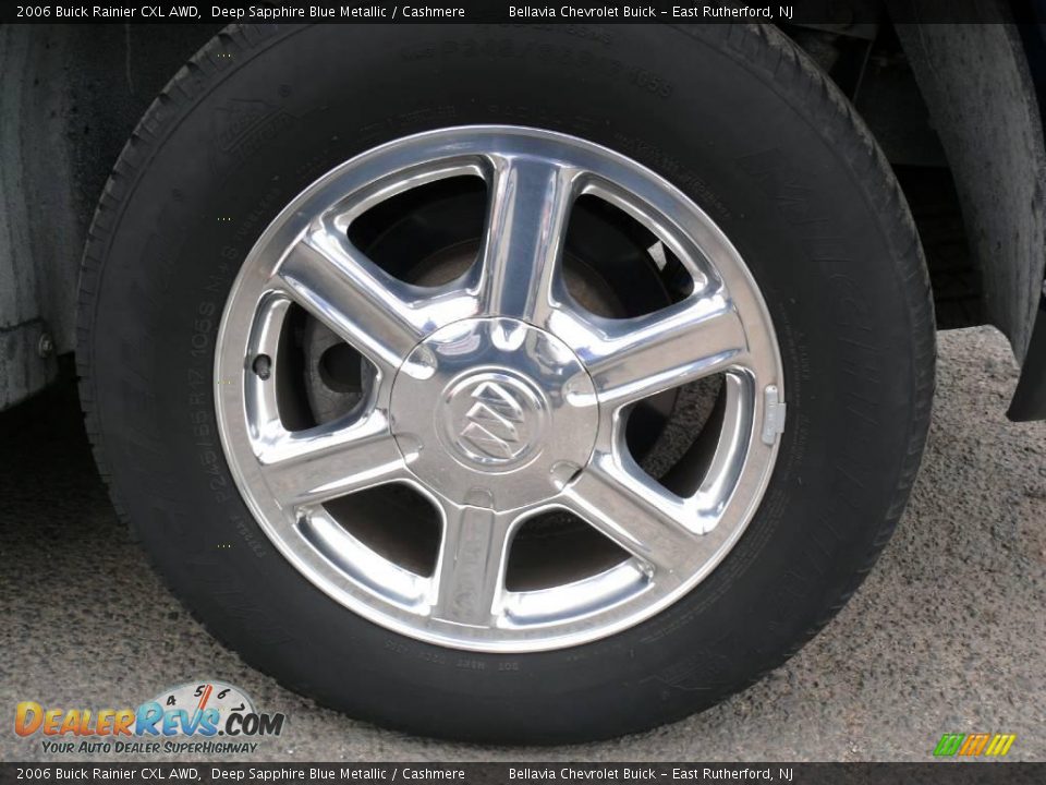 2006 Buick Rainier CXL AWD Deep Sapphire Blue Metallic / Cashmere Photo #14