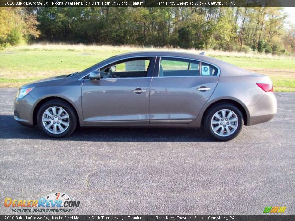 2010 Buick LaCrosse CX Mocha Steel Metallic / Dark Titanium/Light Titanium Photo #6
