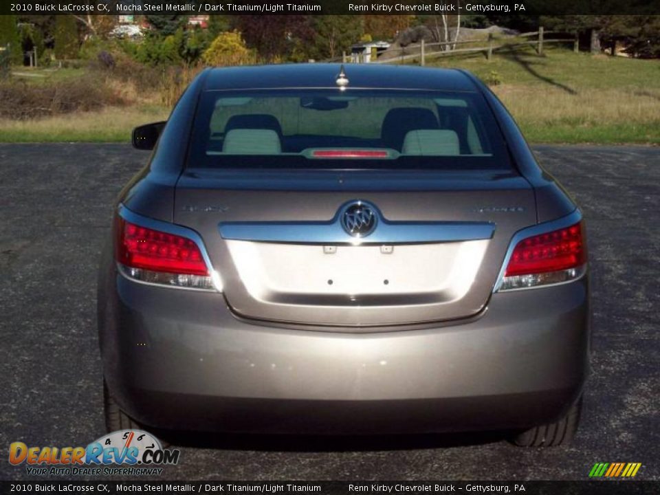 2010 Buick LaCrosse CX Mocha Steel Metallic / Dark Titanium/Light Titanium Photo #7