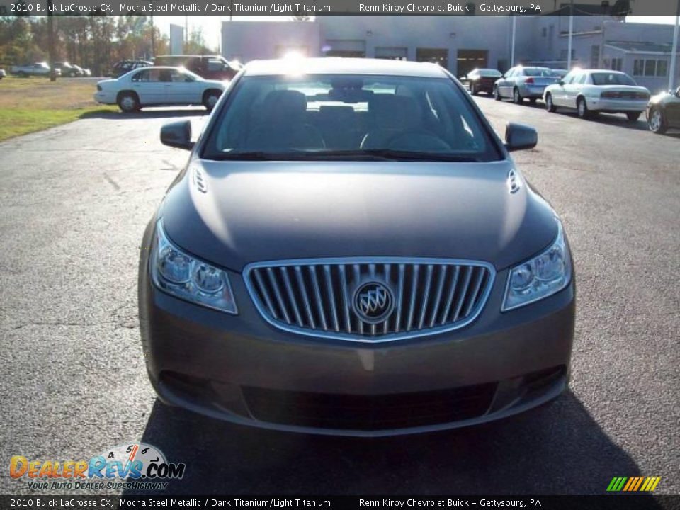 2010 Buick LaCrosse CX Mocha Steel Metallic / Dark Titanium/Light Titanium Photo #9