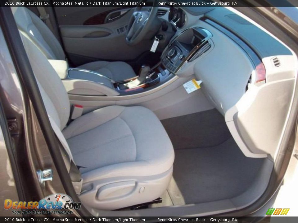 2010 Buick LaCrosse CX Mocha Steel Metallic / Dark Titanium/Light Titanium Photo #13