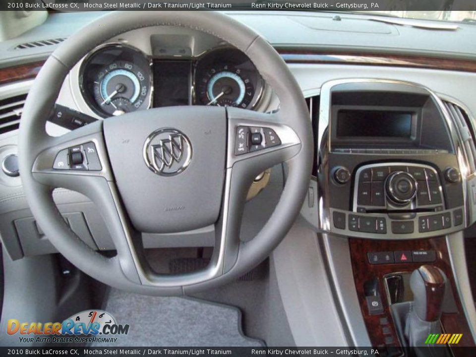 2010 Buick LaCrosse CX Mocha Steel Metallic / Dark Titanium/Light Titanium Photo #14