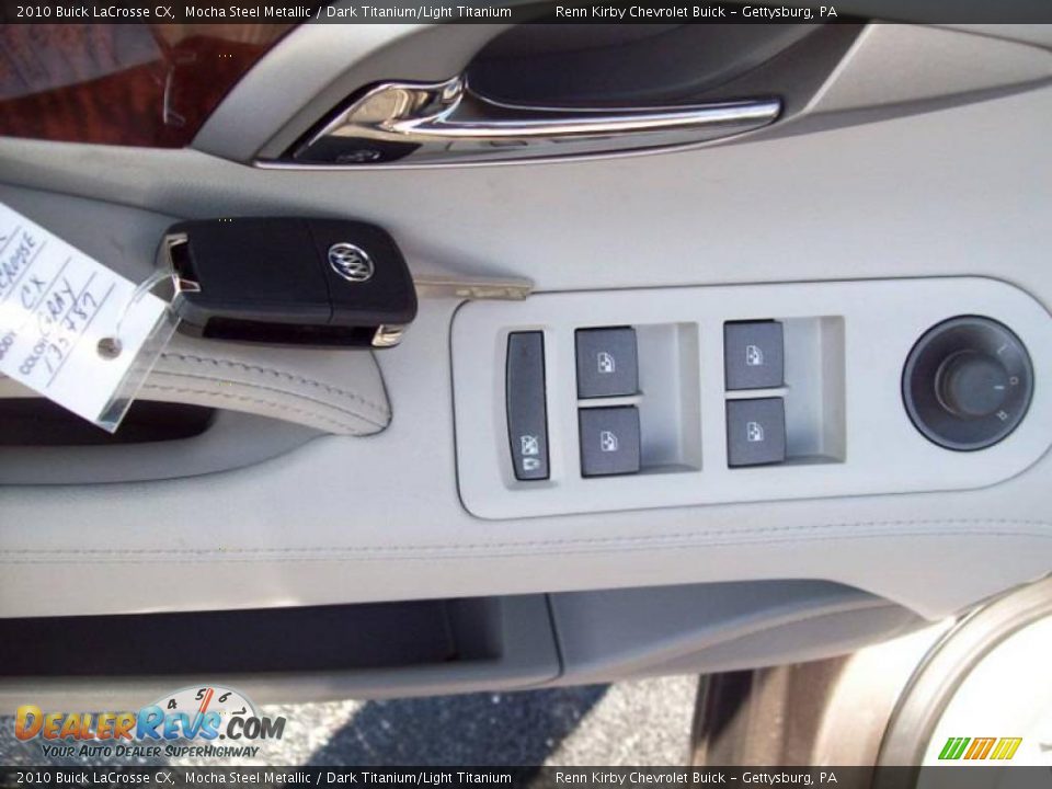 2010 Buick LaCrosse CX Mocha Steel Metallic / Dark Titanium/Light Titanium Photo #15