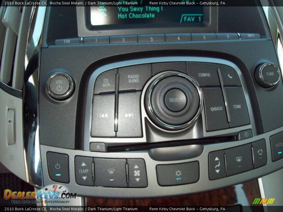2010 Buick LaCrosse CX Mocha Steel Metallic / Dark Titanium/Light Titanium Photo #19