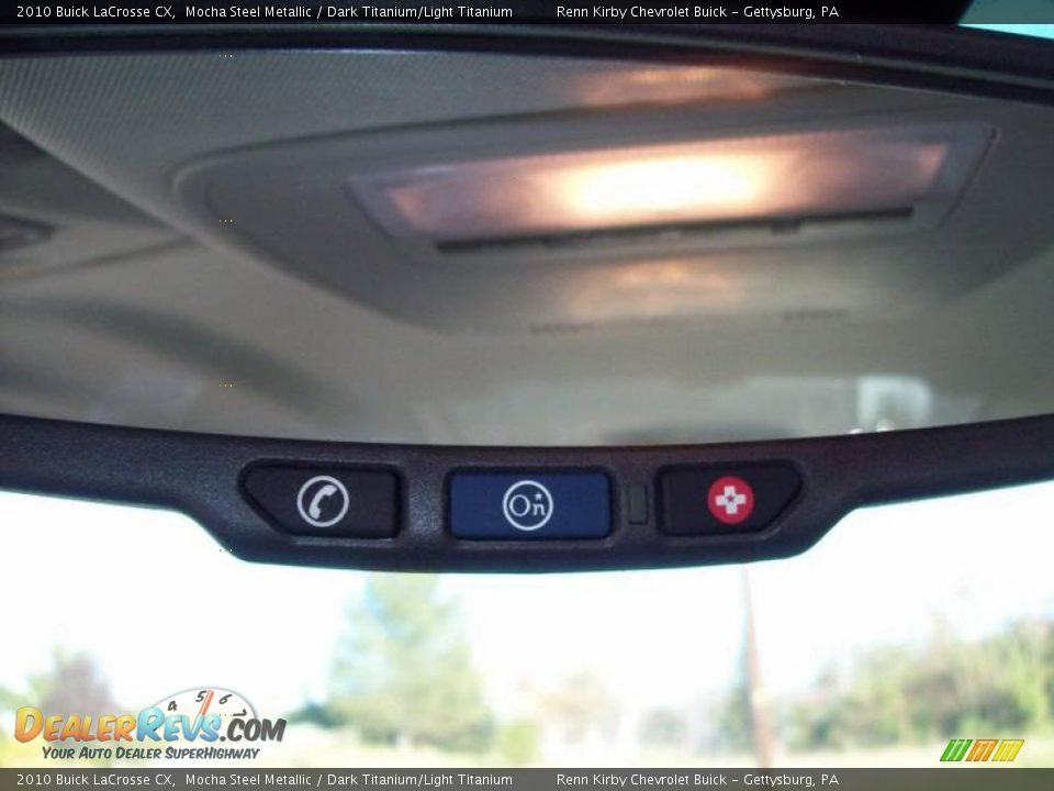 2010 Buick LaCrosse CX Mocha Steel Metallic / Dark Titanium/Light Titanium Photo #22