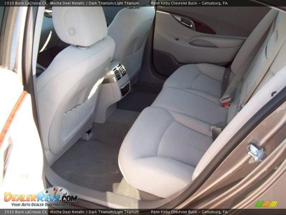 2010 Buick LaCrosse CX Mocha Steel Metallic / Dark Titanium/Light Titanium Photo #24