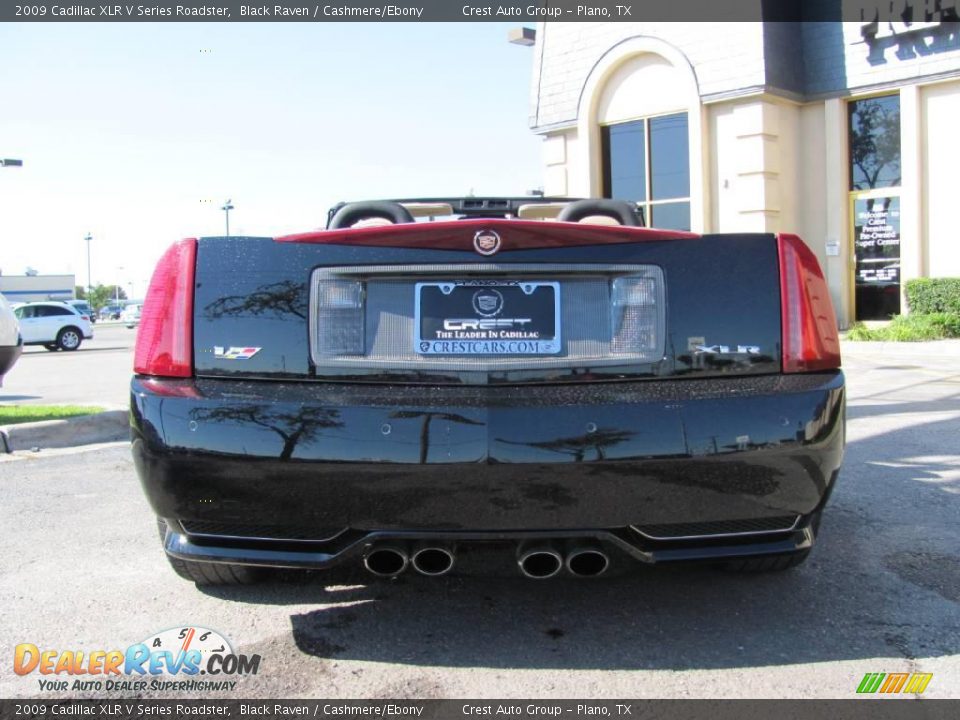 2009 Cadillac XLR V Series Roadster Black Raven / Cashmere/Ebony Photo #7