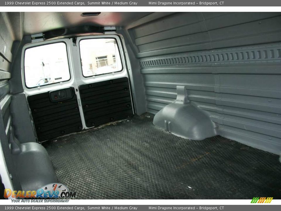 1999 Chevrolet Express 2500 Extended Cargo Summit White / Medium Gray Photo #8