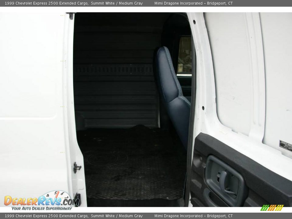 1999 Chevrolet Express 2500 Extended Cargo Summit White / Medium Gray Photo #9