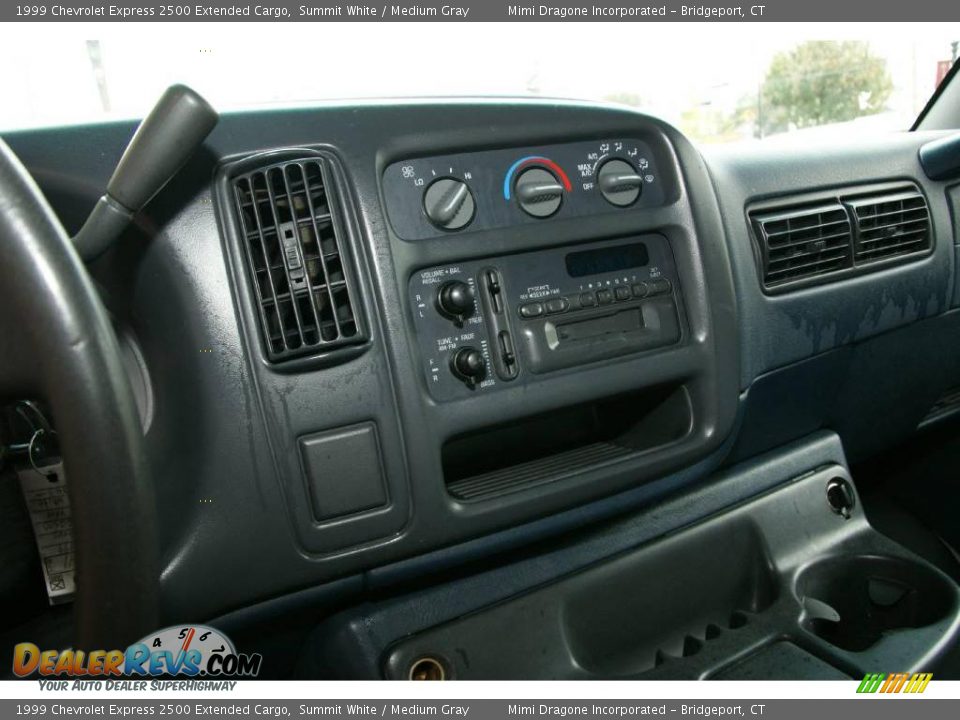 1999 Chevrolet Express 2500 Extended Cargo Summit White / Medium Gray Photo #12