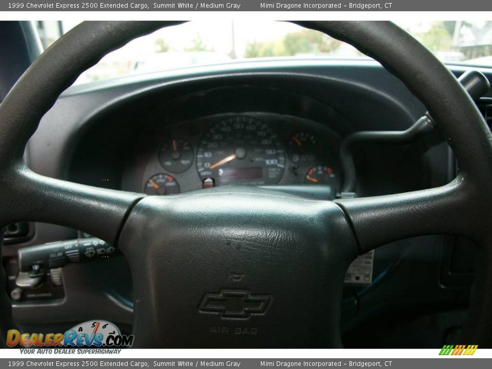 1999 Chevrolet Express 2500 Extended Cargo Summit White / Medium Gray Photo #13